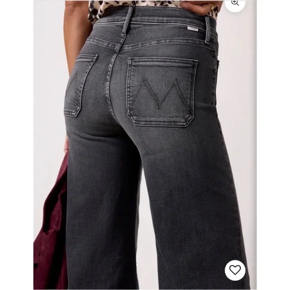 MOTHER the patch pocket twister sneak jeans in up in smoke - Picture 3 of 16